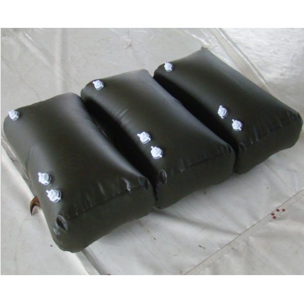 Надувный 500L брезентный резервуар воды легкий вес для пожаротушения портативные резервуары воды