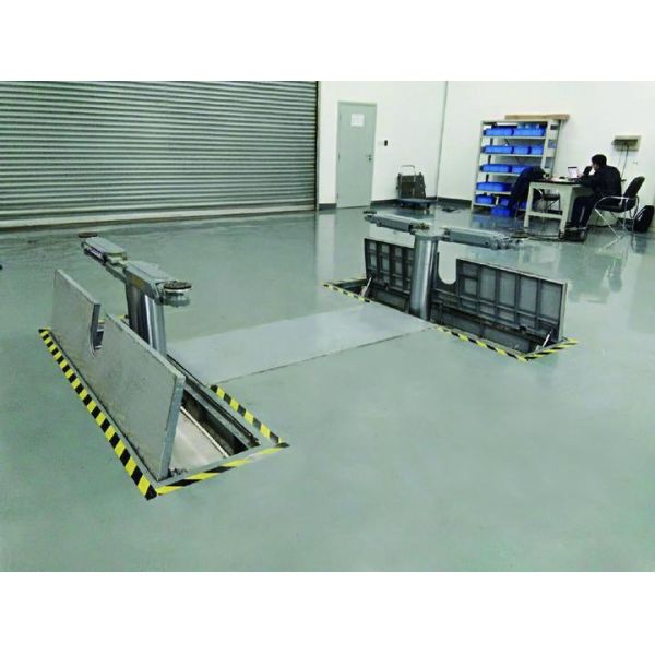 AA4C Inground Car Lift 2 Columns Vehicle Hoist  For Car Washing 5000kg With Coverplate L5800(B)