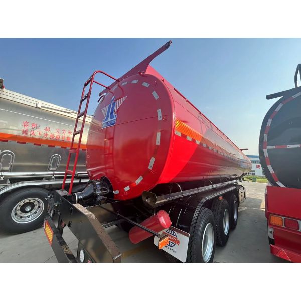 Palm Oil Tanker Petroleum Tanker Trailer 45000L Palm Oil Fuel Tanker Trailer
