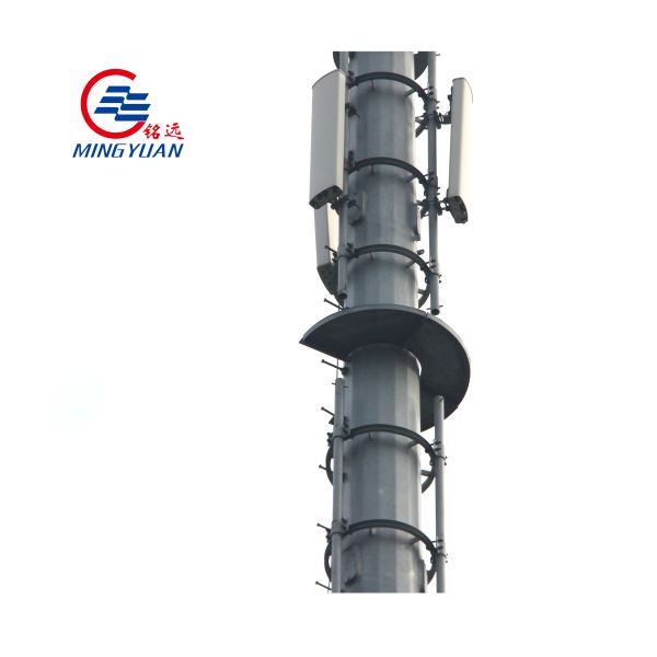 Antenna Monopole Telecommunications Tower Galvanised Hot Dip 20m