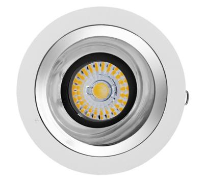 teto Downlights do diodo emissor de luz 10W para o teatro Salão, arruela alta da parede do diodo emissor de luz do CRI Recessed