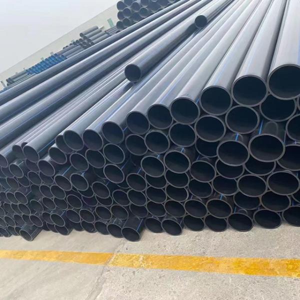 PN16 Portable Water Polyethylene Pipe PE100 , PP PE Black Flexible PVC Irrigation Pipe