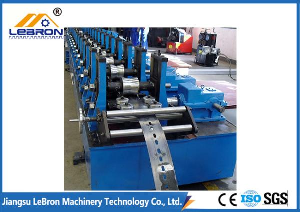 Solar Industry Automatic Roll Forming Machine 380V 50Hz With Heavy Punch Press