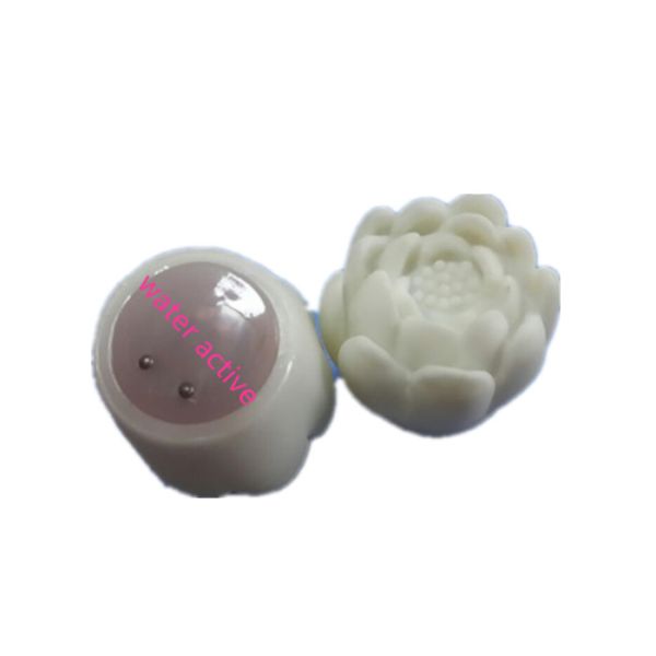 Water Active LED Night Light , 7 Colors Flash Led Flower Night Light For Birthday
