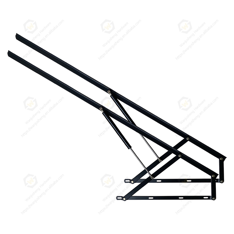 Pop-up and Sliding Bed Lifting Mechanism with Spring Furniture Hardware