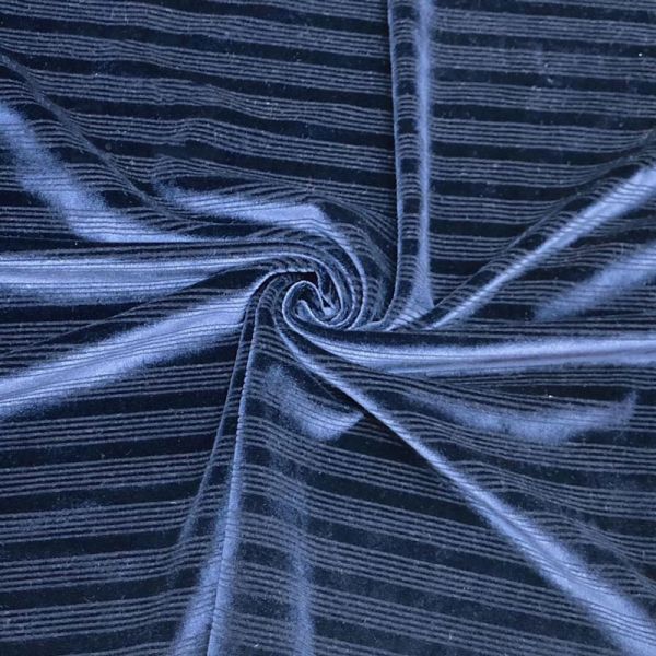 Korea Pleated Corduroy Spandex Velvet Velour Fabric Knitted 230-300gsm