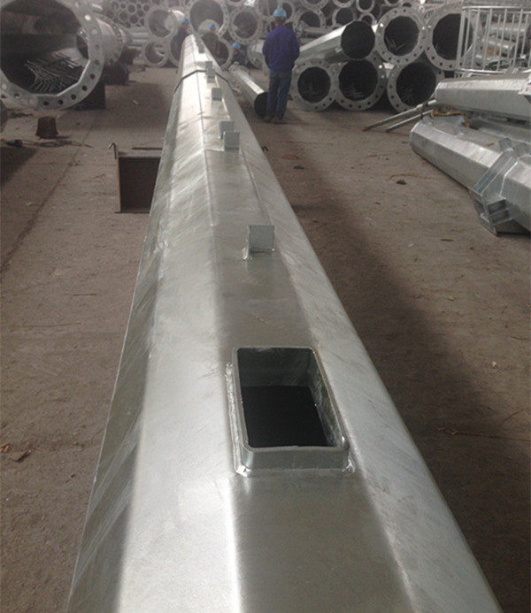 Полюс HDG радиосвязи башни сотового телефона микроволны передвижной & покрынный порошок