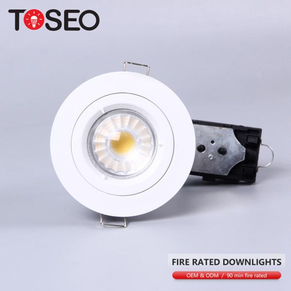 75mm Fire Rated Downlights For Corridor Painting Exhibition