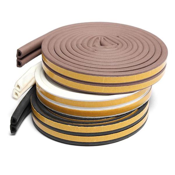 Self-adhesive EPDM Door Window Insulation Excluder Sponge Weatherstrip Foam Seal Strip