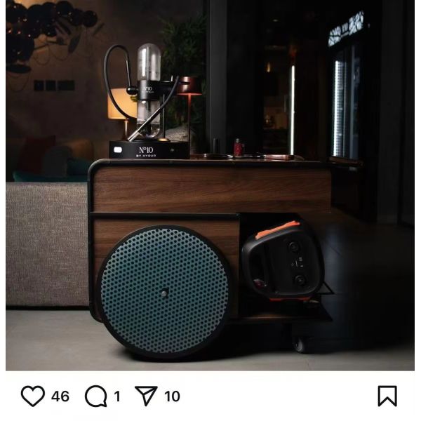 High-end hotel art design dining car