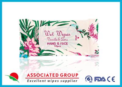 As limpezas femininos Flavored, antibacteriano feminino limpam 10Pcs Resealable