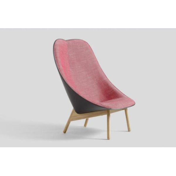 New design colors fabric Leisure high back chaise Lounge chair Uchiwa reception chair