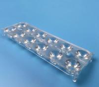 Clear Injection Plastic Light Covers / Lamp Shade By Vacuum Forming
