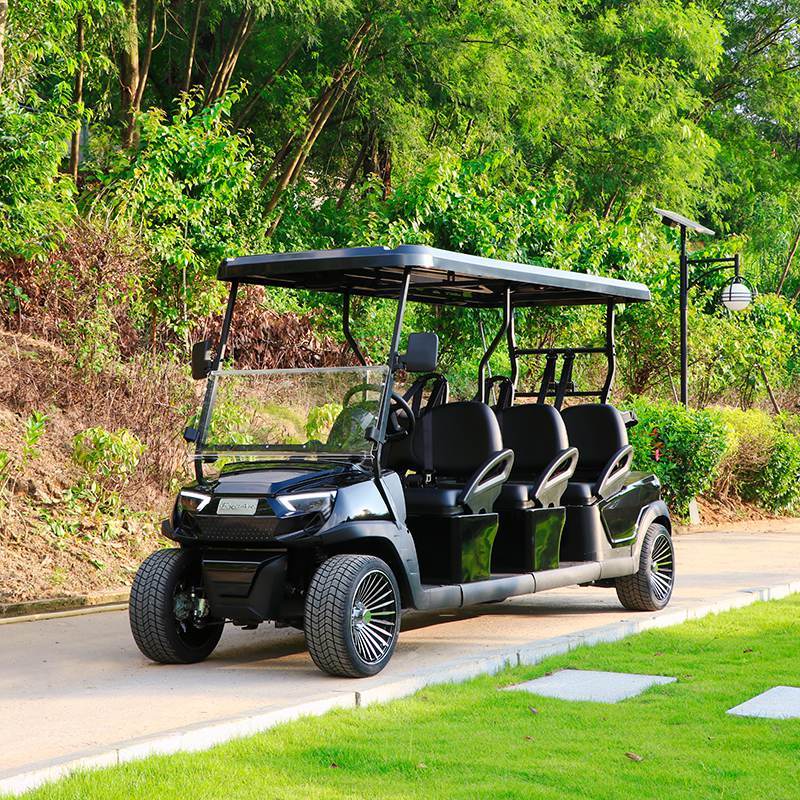 Electric Golf Carts Equipped with Intelligent Onboard Charger and AC Control System Ensuring Energy and Long Battery Life