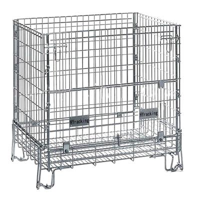 600kg Warehouse Storage Cages With Wheels For Supermarket Odm