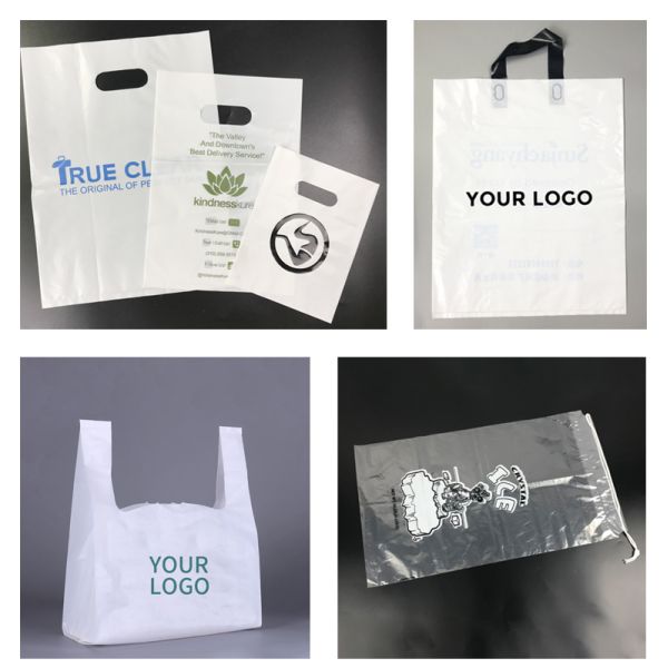 Custom Logo Apparel Zipper Clear Plastic PVC Slider Zipper Bag Cosmetic/Storage bag slider zip lock packing bag zipper