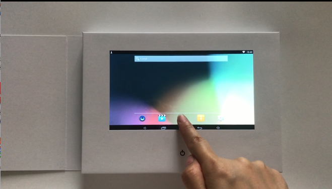 Custom Android Wifi Video brochure 7inch Touch screen video book/booklet with wifi technology