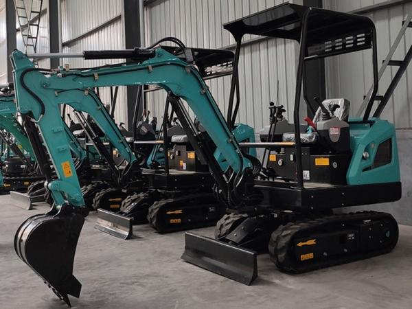 Brand New 1.7ton Crawler Digger Agriculture Excavator Pilot Control ET20 Mini Digger Machine