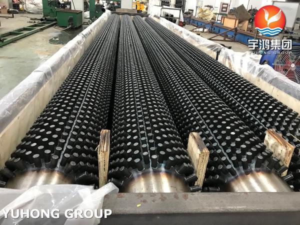 ASTM A106 GR.B Tubes sans soudure en acier au carbone, tubes parpoillés pour la convection