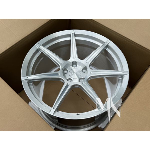 Shelby GT500 F150 Brushed Silver Custom Forged Wheels High Performance Rims