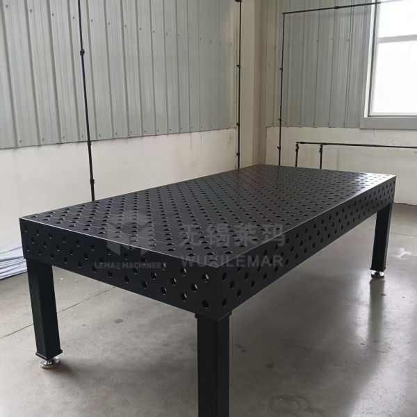 Heat Resistant D28 3D Welding Table Reinforced Steel Frame for High Temperature Welding