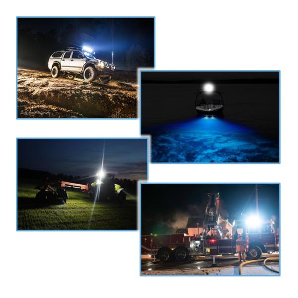 IP69K ATV 6 avançam a alta intensidade ultra magro 6pcs*3w OSRAM da barra do diodo emissor de luz