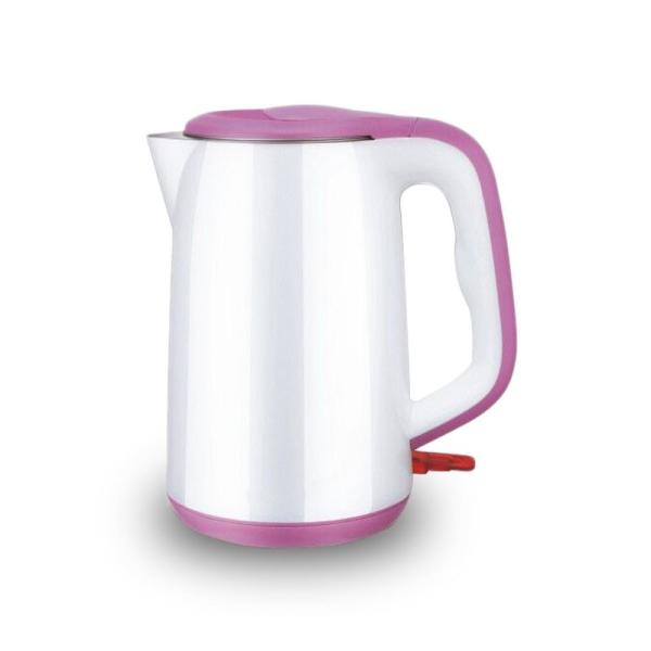2.0L Cordless Big Size Electric Water Kettle Double Wall Electric Kettle Stainless Steel