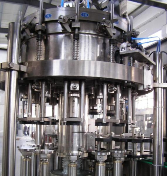 3 in 1 Automatic Carbonated beverage rotary filling machines wine bottle filling equipment