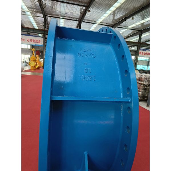 Metal Sealed Large Diameter Butterfly Valve 150LB 300LB 600LB Pressure Rating