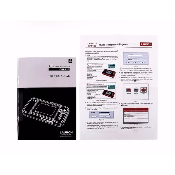Launch CRP123 Update Online LAUNCH X431 Creader CRP 123 ABS, SRS, Transmission and Engine Code Scanner