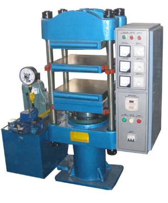 Equipamento de testes hectograma/T3034-1999 de borracha movido a motor, máquina vulcanizando lisa 25 T 0℃-200℃