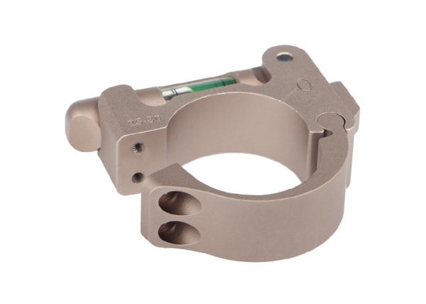 Streamlined Tactical Scope Rings Bubble Spirit Level For 30mm / 25mm Tube
