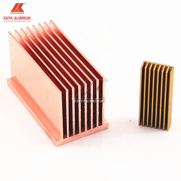 Anodized Heat Sink Aluminum Profiles T6 For Computer Electrical Appliances
