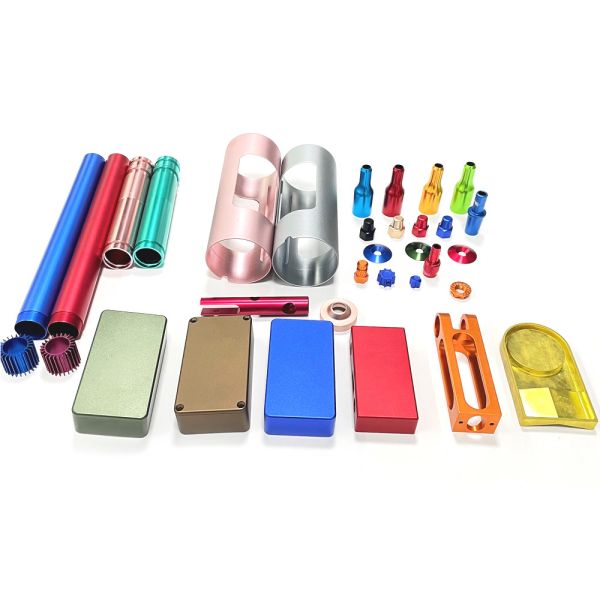 YMP ODM Precision Aluminum Parts Sandblasting Anodizing Plating