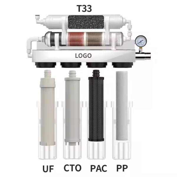 Household Ultrafiltration Water Filter Stainless Steel 9 Level