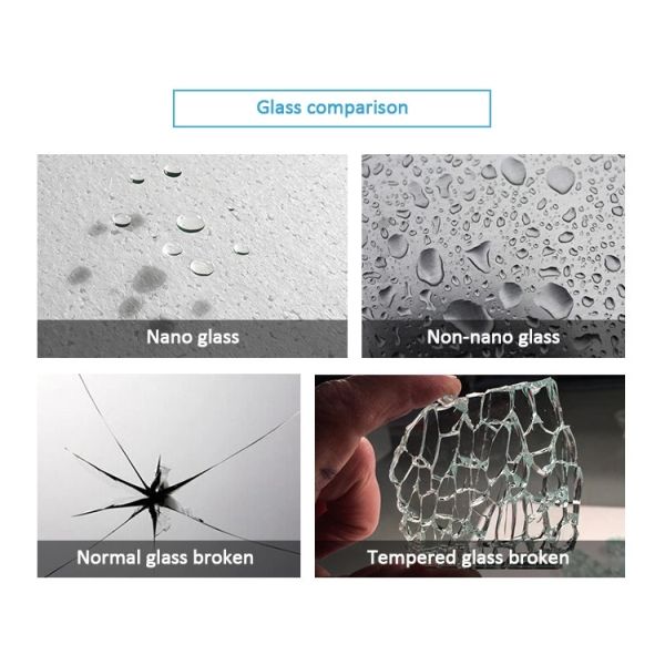 800*800*1900mm Size Bathroom Shower Room Chrome Aluminum Profile Frame