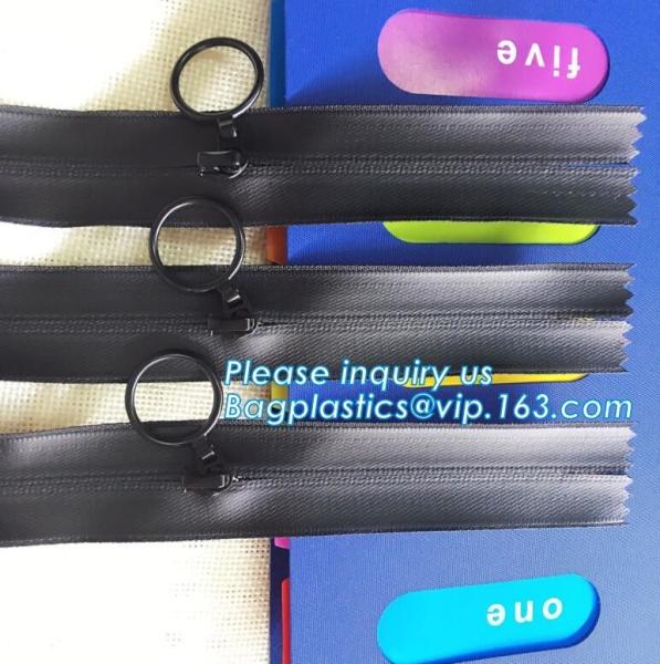 promotional nice design t slider 100% airtight tape waterproof zipper, Double Sliders Airtight Waterproof Zipper, TPU ec