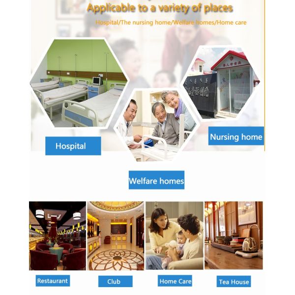 Больничная беспроводная пейджерная система дистанционного тревожного устройства