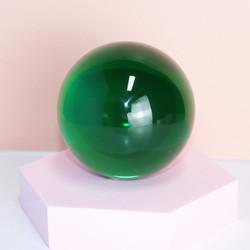Factory wholesale Customized resin decoration clear acrylic balls colored decorative ball  transparent acrylic toy balls