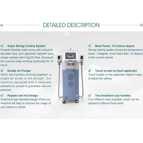 Leadbeauty Manufacturer CE Approval Fat Reduce Cryo lipolysis Slimming Machine