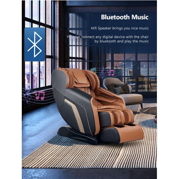 Full Body Reclining Massage Chair Preprogrammed SAA 8d Massage Chair ODM