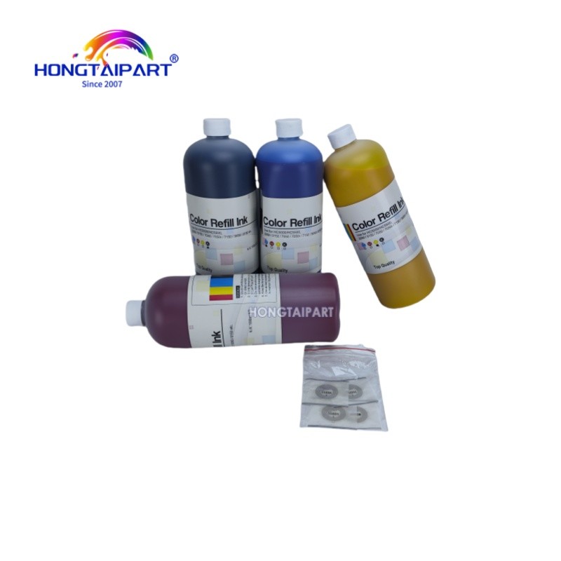 Цветовые бутылки с чернилами S-4670 S-4671 S-4672 S-4673 для Riso ComColors HC 5000 5500 3050 3150 7050 7050 7150 9050 9150 с чипом CMYK принтер