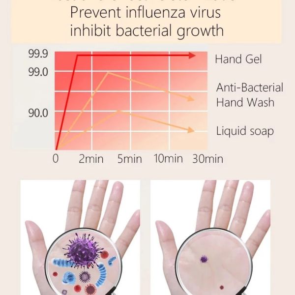 Aseptisation rapide et facile de formule de Norovirus d'aseptisant naturel de