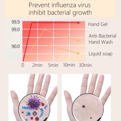 Sanitizing rápido e fácil do Sanitizer natural da mão de Norovirus da fórmula