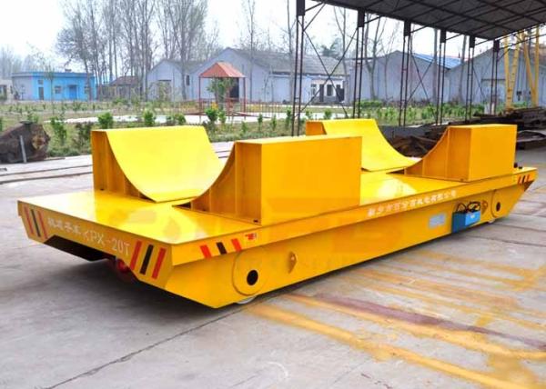O reboque bonde Railway da cama lisa para a folha de aço bobina a manipulação com V-quadro