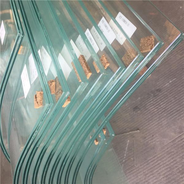 3D verre courbé bâtiment à chaud de pliage clair laminé trempé 6mm 8mm 9mm 10mm verre durci clair enduit de verre