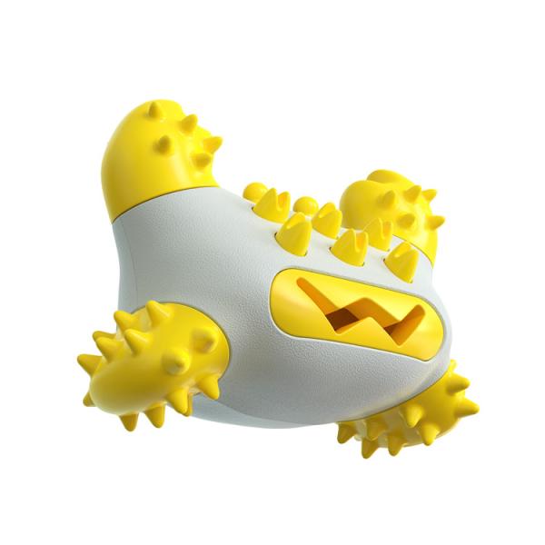 TPR Pet Cute Pet Toys Protective Molar Cleaning Toothbrush Molar Bite