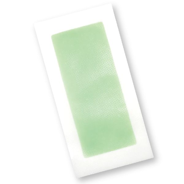 Customized Vacuum Hair Removal Wax Strips 4.5x9cm 9x18cm Double Side Wax Tape