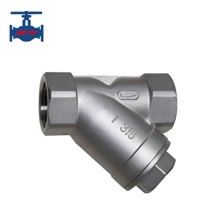 800PSI Нержавеющая сталь 304 316 CF8 CF8M BSP NPT Женщина с натяжкой Y