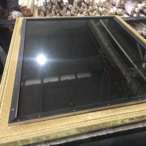 Wooden Crate Transport Packaged RF Isolation Windows with Anodized Surface Treatment and Horizontal Swing Design for Radio Signal Regulation